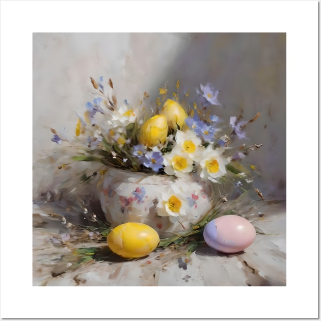 Easter Scene Study Wall Art by Oldetimemercan